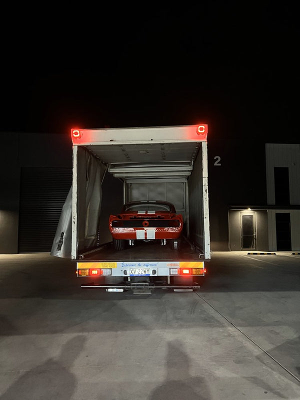 VEHICLE IN TRUCK REAR