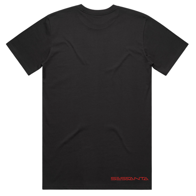 SESSANTA CLASSIC BLACK TSHIRT TEE BACK