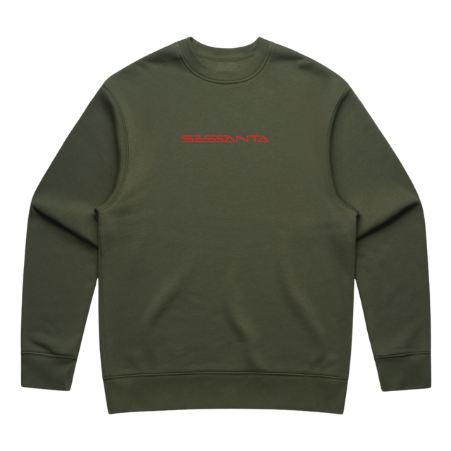 GREEN CREW JUMPER FRONT SESSANTA