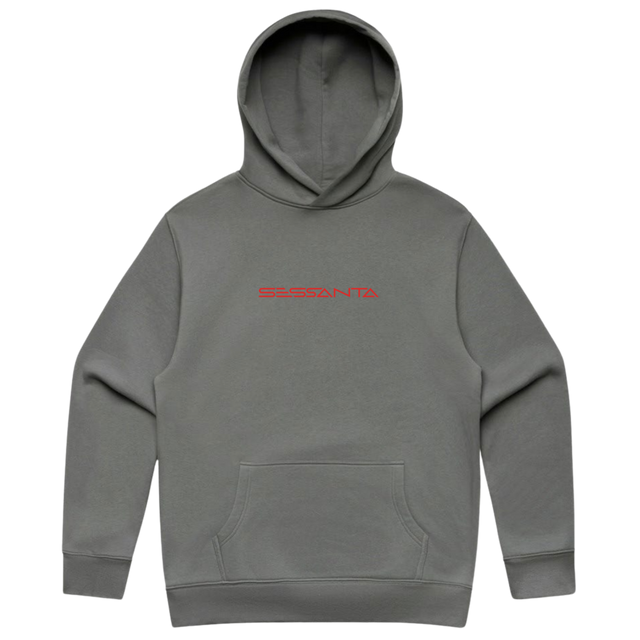 SESSANTA HOODIE GREY FRONT