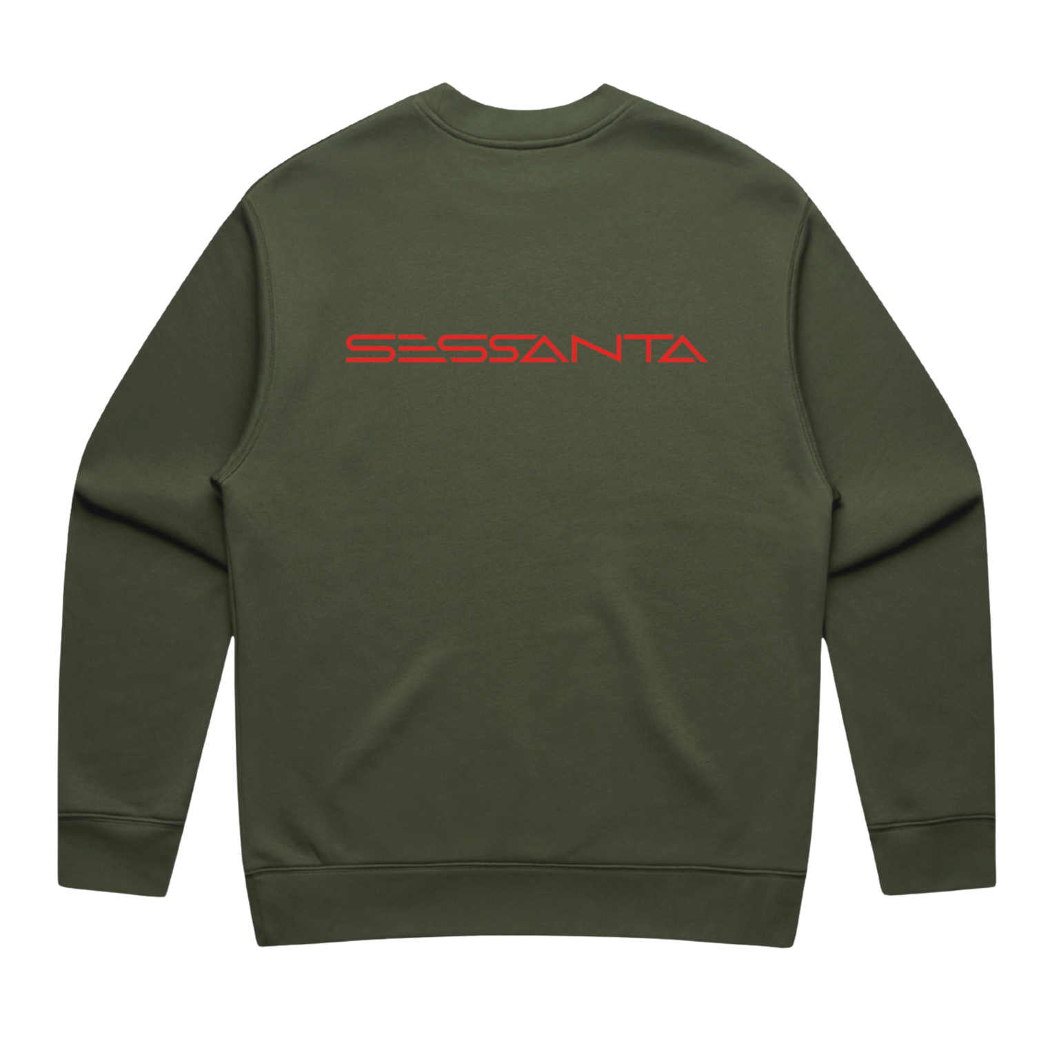 SESSANTA CREW GREEN JUMPER FRONT