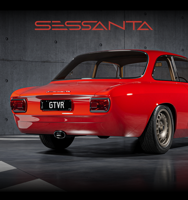 RED VEHICLE BACK GTVR NUMBERPLATE