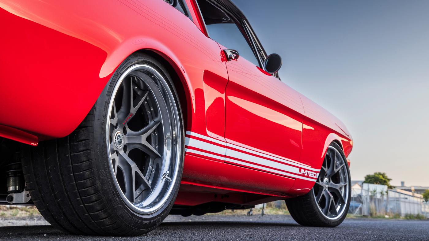 RIGHT HAND SIDE RED VEHICLE 