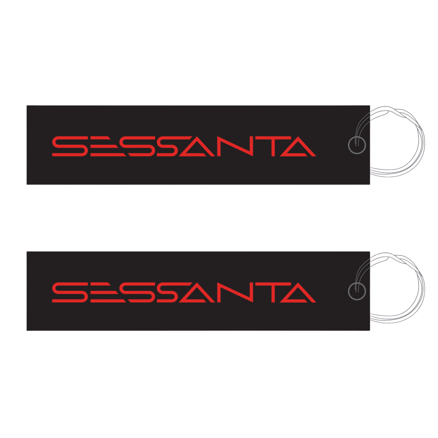 SESSANTA KEY RING BLACK
