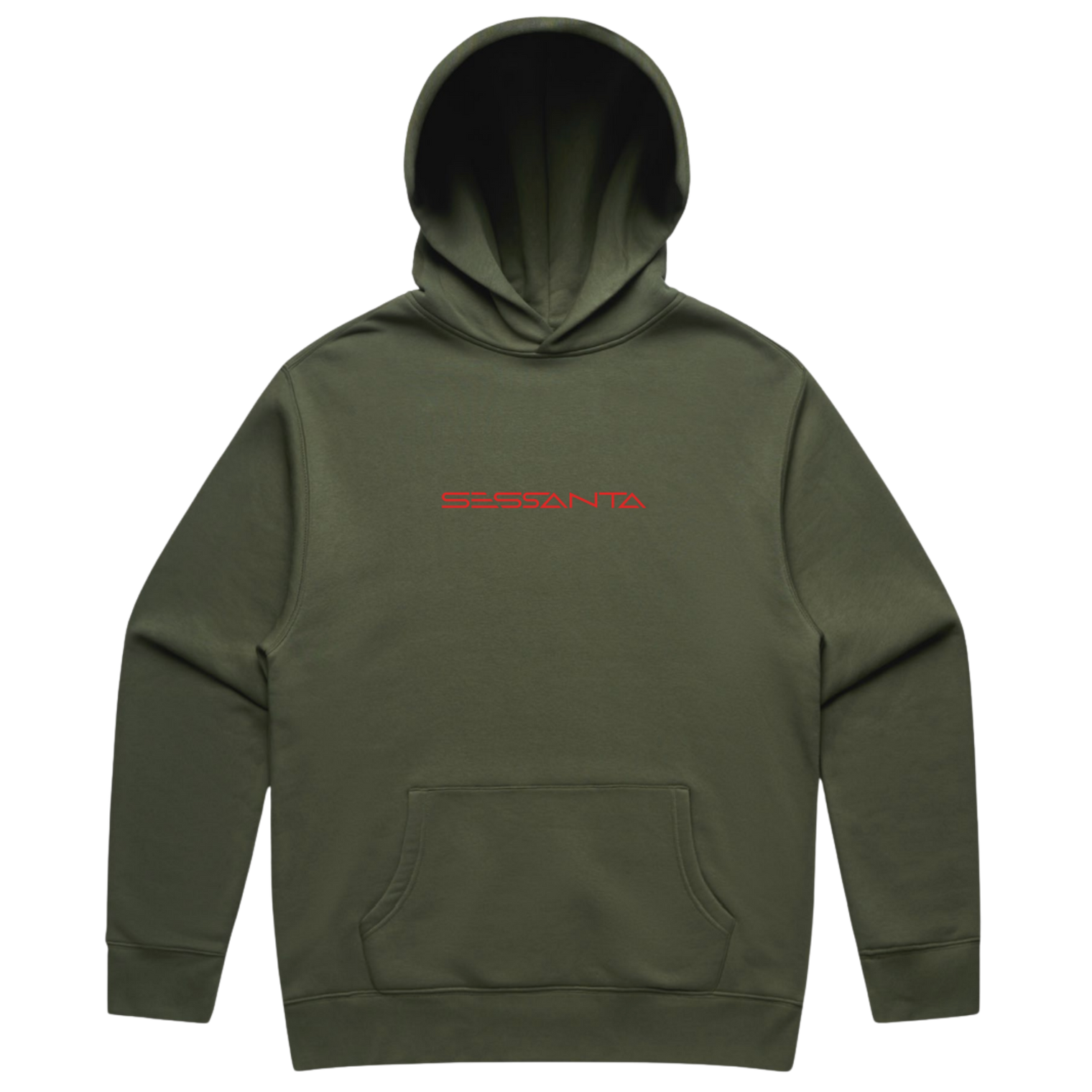 GREEN HOODIE FRONT SESSANTA