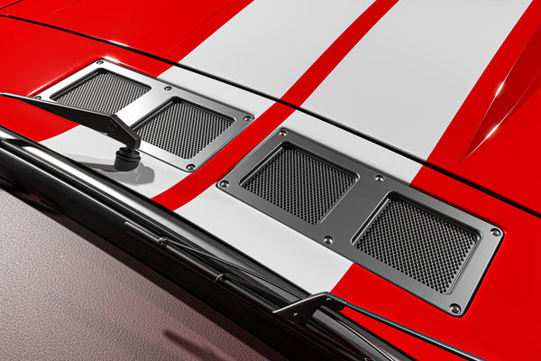 RED VEHICLE EDITED AIR INTAKE